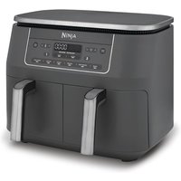 NINJA 6-in-1 Dual Zone DZ300UK Air Fryer - Gun Metal Grey