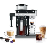 NINJA Prestige DualBrew System CFN802UK Pod & Filter Coffee Machine - Stainless Steel & Black