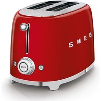 SMEG TSF01RDUK 2-Slice Toaster - Red