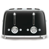 SMEG 50's Retro Style TSF03BLUK 4-Slice Toaster - Black