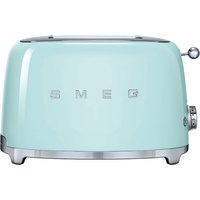 SMEG 50's Retro TSF01PGUK 2-Slice Toaster - Pastel Green