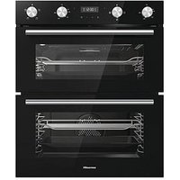 Hisense Bid75211Bguk 60Cm Wide Built-Under Double Oven - Black