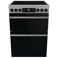 Hisense Hdcec6C20X 80/50L Ceramic Freestanding 60Cm Electric Cooker - Stainless Steel