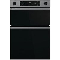Hisense Hi6 Bid914221Cx 72/38L Built In Double Oven With Catalytic Liners - Stainless Steel