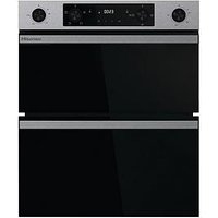 Hisense Hi6 Bud714221Cx 54/38L Built Under Double Oven With Catalytic Liners - Stainless Steel