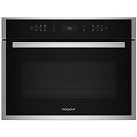 Hotpoint Hcw6O7Htsxuk Built-In Microwave Oven - Silver - Microwave Only