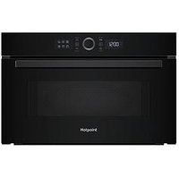 Hotpoint Hmd44Mbuk Built-In Microwave With Grill - Black - Microwave Only