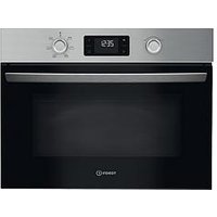 Indesit Ip 252R Xuk - Built-In Microwave With Grill - Silver - Microwave Only