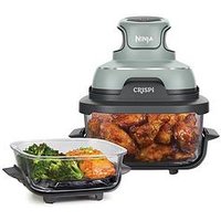 Ninja Crispi 4-In-1 Portable Glass Air Fryer - Sage Fn101Uksg
