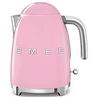 Smeg Klf03 Retro Style Jug Kettle, 300W, 1.7L - Pastel Pink