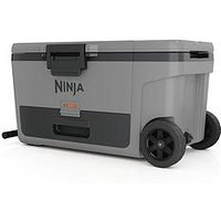 Ninja Frostvault 65Qt/61L Wheeled Cooler With Dry Zone, Slate Grey Fb265Euukgy