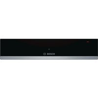 Bosch BIC510NS0B Series 6 14cm Built In Warming Drawer in Black St St