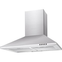 Candy CCE60NX 60cm Chimney Hood in Stainless Steel 3 Speed Fan
