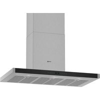 Neff D95BMP5N0B N70 90cm Box Chimney Cooker Hood in St Steel