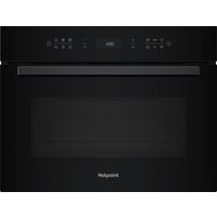 Hotpoint HCW6O7HTSBUK Built In Combination Microwave Oven in Black 53L