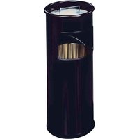 Durable 333001 Garbage bin 17 l Black with ashtray 305x302x687 mm