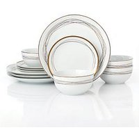 Waterside 12Pc Gold Swirl