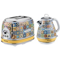 ARIETE Positano ARPK51 2-Slice Toaster & Kettle Bundle - Multicolour