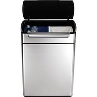 SIMPLEHUMAN CW2018 48-litre Rectangular Bin - Stainless Steel