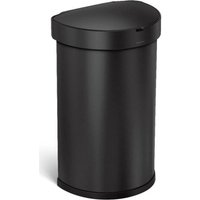 SIMPLEHUMAN ST2044 45-litre Semi-Round Bin - Matte Black
