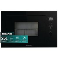 Hisense Bim325G52Bguk 25L Built In Microwave With Grill - Black