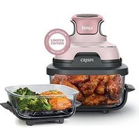 Ninja Crispi 4-In-1 Portable Glass Air Fryer - Pink [Fn101Ukpk]