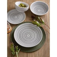 Waterside 16Pc Pad Print White